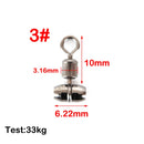 10pcs Fishing Swivels 3-way Stainless Steel Fishing Connector Rolling Bearing Swivel Hook for Carp Tackle Accessories tool