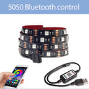 USB LED Strip DC 5V 50CM 1M 2M 3M 5M Flexible Led Usb Lamp RGB 5050 Bluetooth Control for Home Decoration TV Background Lights