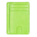 THINKTHENDO Slim RFID Blocking Leather Wallet Credit ID Card Holder Purse Money Case for Men Women 2020 Fashion Bag 11.5x8x0.5cm