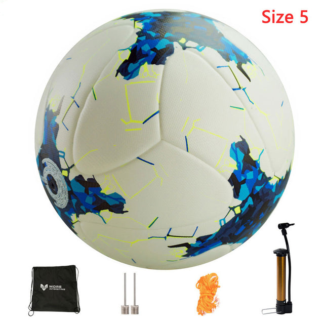 Russia Professional Size 4 Size 5 Football Premier PU Seamless Soccer Ball Goal Team Match Training Balls League futbol bola