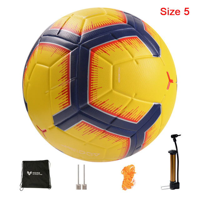 Russia Professional Size 4 Size 5 Football Premier PU Seamless Soccer Ball Goal Team Match Training Balls League futbol bola
