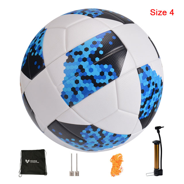 Russia Professional Size 4 Size 5 Football Premier PU Seamless Soccer Ball Goal Team Match Training Balls League futbol bola