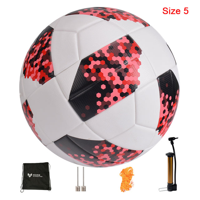 Russia Professional Size 4 Size 5 Football Premier PU Seamless Soccer Ball Goal Team Match Training Balls League futbol bola