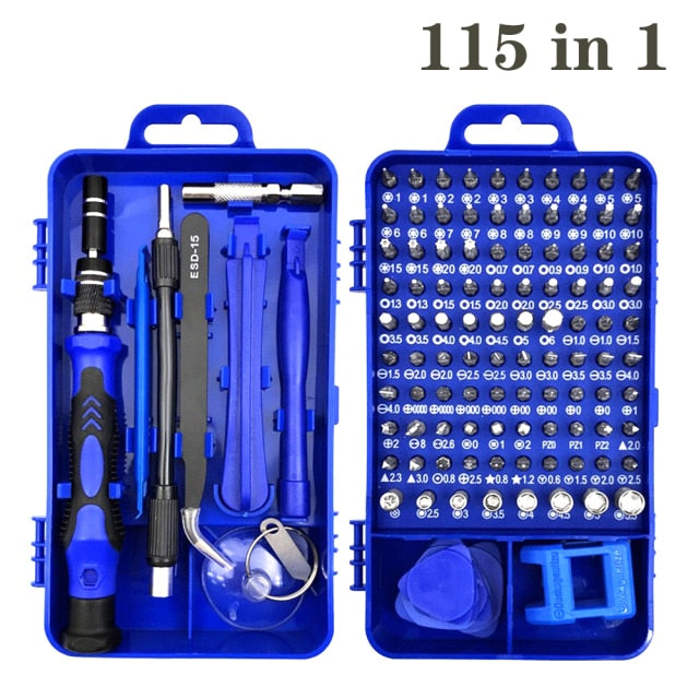 Hand Tool Precision Screwdriver Set Phone Repair Tool Kit Car Repair Tool Precision Screwdriver Bit Set Mobile Hand Tool Set