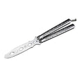 Foldable Butterfly Knife Portable Transformable Blunt Balisong Pocket Trainer Survival Knife Training Tool For Outdoor Game