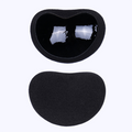 1Pair Sticky Bra Thicker Sponge Bra Pads Breast Push Up Enhancer Removeable Adding Inserts Cups Invisible Lift Up Bra for Women