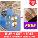 Punk Fashion Butterfly Rings For Women Men Gold Silver Color Lover Couple Butterfly Ring Set Opening Engagement Wedding Jewelry