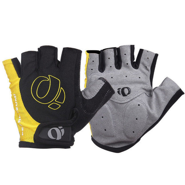 New Bicycle Half Fingers Cycling Gloves -Slip -sweat Gel Bicycle Riding Gloves Shock MTB Road Mountain Bike Sports Gloves