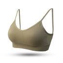 Wireless Backless Bras Women Bralette Top Push Up Sports Bra Female Open Back Brassiere Tube Seamless Crop Tank Tops Active Bras