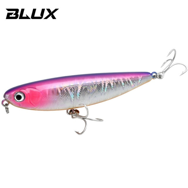 BLUX NATRIX 60/90 Topwater Pencil 60MM 90MM Surface Walker Fishing Lure Walk The Dog Artificial Saltwater Bass Hard Bait Tackle