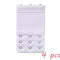 2 Hook Bra Extender For Women's Elastic Bra Extension Strap Hook Clip Expander Adjustable Belt Buckle Intimates 1/3/4 Pcs