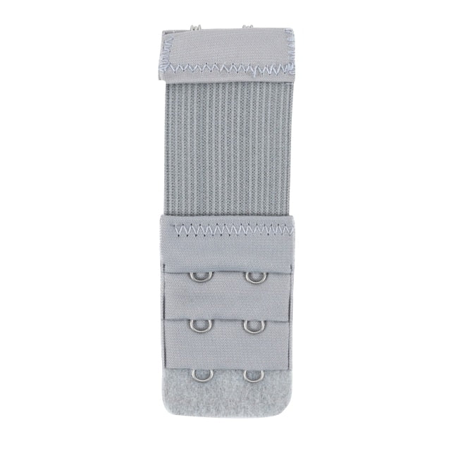 2 Hook Bra Extender For Women's Elastic Bra Extension Strap Hook Clip Expander Adjustable Belt Buckle Intimates 1/3/4 Pcs