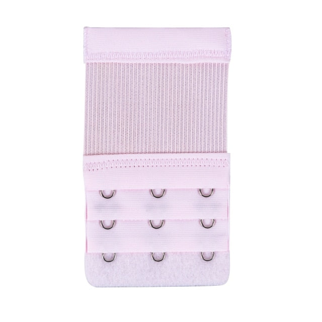 2 Hook Bra Extender For Women's Elastic Bra Extension Strap Hook Clip Expander Adjustable Belt Buckle Intimates 1/3/4 Pcs