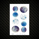 Hot Small Sexy Lips Leaf Black Cartoon Temporary Tattoo Cute Star Tattoo Sticker Love Women Body Finger Art Tatoo Kid Waterproof