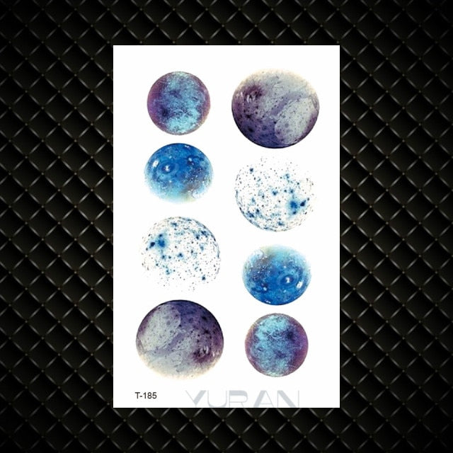 Hot Small Sexy Lips Leaf Black Cartoon Temporary Tattoo Cute Star Tattoo Sticker Love Women Body Finger Art Tatoo Kid Waterproof