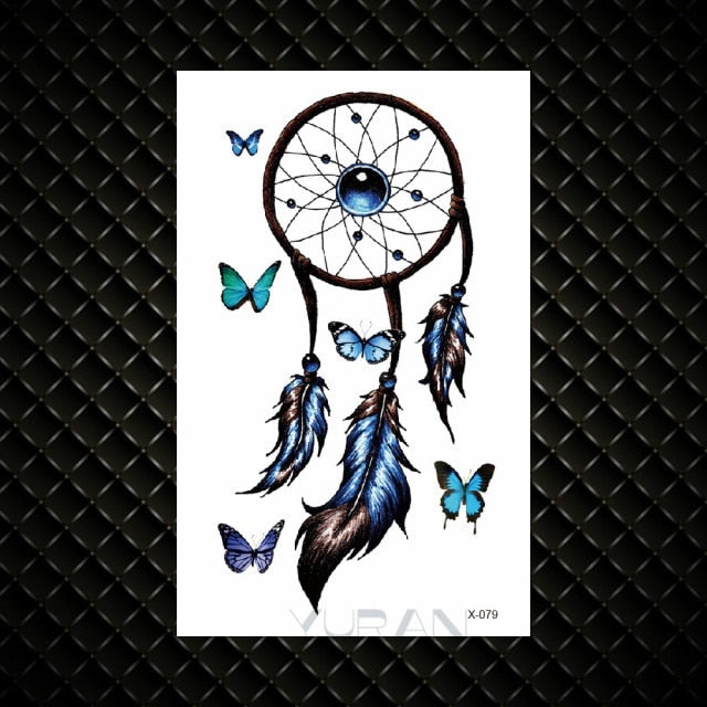 Hot Small Sexy Lips Leaf Black Cartoon Temporary Tattoo Cute Star Tattoo Sticker Love Women Body Finger Art Tatoo Kid Waterproof