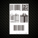 Hot Small Sexy Lips Leaf Black Cartoon Temporary Tattoo Cute Star Tattoo Sticker Love Women Body Finger Art Tatoo Kid Waterproof