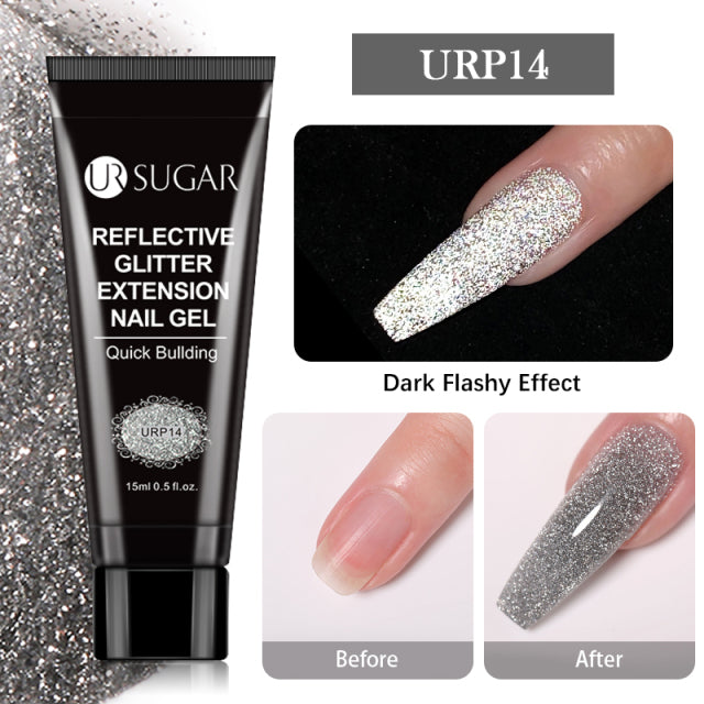 UR SUGAR Acrylic Nail Gel For Nails Extension Finger nail art  Acrylic gel Varnish hybrid 15ML Extend UV Gel Polish