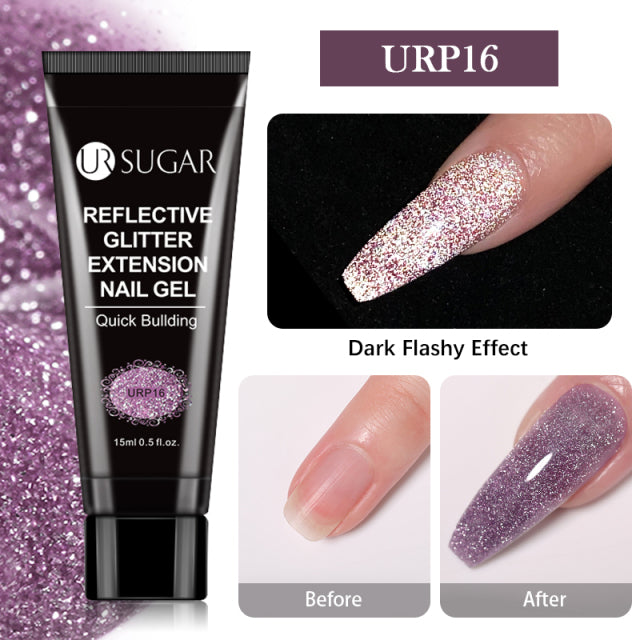 UR SUGAR Acrylic Nail Gel For Nails Extension Finger nail art  Acrylic gel Varnish hybrid 15ML Extend UV Gel Polish