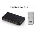 Unnlink HDMI-compatible 2.0 Switch 3x1 5x1 Splitter UHD 4K 60Hz 4:4:4 HDCP 2.2 HDR for Smart LED TV MI Box3 PS3 PS4 Pro