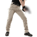 Men's Tactical Pants Multi Pocket Elastic Waist Military Trousers Male Casual Cargo Pants For Men Clothing Slim Fit 5XL