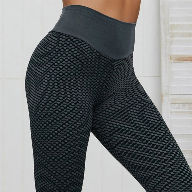 Seamless Fitness Women Leggings Fashion Patchwork Print High Waist Elastic Push Up Ankle Length Polyester Leggings Dropshipping