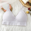 FINETOO Seamless Tank Tops Women Bra Sexy Underwear Adjustable Strap Wire Free Bralette Female Lingerie Intimates Brassiere S-XL