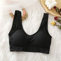 FINETOO Seamless Tank Tops Women Bra Sexy Underwear Adjustable Strap Wire Free Bralette Female Lingerie Intimates Brassiere S-XL