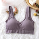 FINETOO Seamless Tank Tops Women Bra Sexy Underwear Adjustable Strap Wire Free Bralette Female Lingerie Intimates Brassiere S-XL