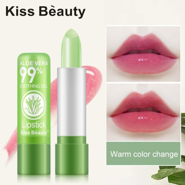 Vitality Color Lip Balm Change Lipstick Peach Girl Moisturizing Long Lasting Lip Gloss Makeup Lip Care Korean Cosmetics TSLM1