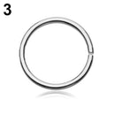 1 Pc Fashion  Fake Nose Ring Septum Ring Hoop Cartilage Tragus Helix Small Piercing Nose Ring For  Women Accessories