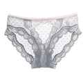 Female Seamless G-string Underwear Lingerie Women Sexy Lace Panties Transparent Low-waist Underpant Hollow Out Thong