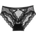 Female Seamless G-string Underwear Lingerie Women Sexy Lace Panties Transparent Low-waist Underpant Hollow Out Thong
