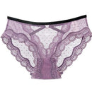 Female Seamless G-string Underwear Lingerie Women Sexy Lace Panties Transparent Low-waist Underpant Hollow Out Thong