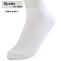 1/5 Pairs Men Cotton Socks Summer Breathable Invisible Boat Socks Nonslip Loafer Ankle Low Cut Short Sock Male Sox for Shoes