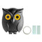 1PCS Night Owl Black white brown Magnetic Wall Key Holder Magnets Keep Keychains Key Hanger Hook Hanging Key It Will Open Eyes