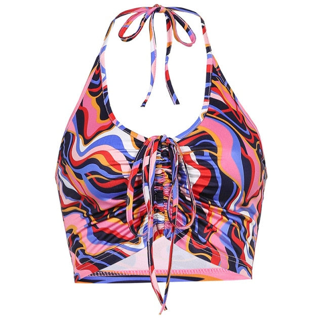 Mall Goth 2021 Baby Tee Bustier Clothes For Y2k Corset Sexy Tank Crop Top Women Cyber Accessories Summer Body Blouse Aesthetic