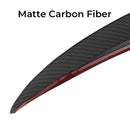 Rear Trunk Spoiler For Tesla Model 3 2017-2021 Rear Trunk Lip Carbon Fiber ABS Wing Spoiler Car Styling