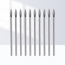 10pcs/set Disposable Tattoo 12g/14g/16g/18g/20g Piercing Needles For Navel Nipple Ear Nose Lip Tattoo Piercing Needles Kit Tool