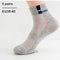 10 Pieces=5 Pairs /Pack Men Cotton Socks Breathable Non-slip Summer Ankle Socks Women Mesh Boat Socks Men Short Socks Plus Size