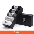 10 Pieces=5 Pairs /Pack Men Cotton Socks Breathable Non-slip Summer Ankle Socks Women Mesh Boat Socks Men Short Socks Plus Size