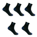 10 Pieces=5 Pairs /Pack Men Cotton Socks Breathable Non-slip Summer Ankle Socks Women Mesh Boat Socks Men Short Socks Plus Size