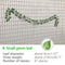 240cm Green Silk Artificial Hanging Ivy Leaf Garland Plants Vine grape Leaves 1Pcs Home Bathroom Decoration Garden Party Decor