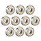 10 Pieces 608 623 624 625 626 685 ZZ Double Shielded Miniature High-carbon Steel Single Row Deep Groove Ball Bearing 8x22x7 MM