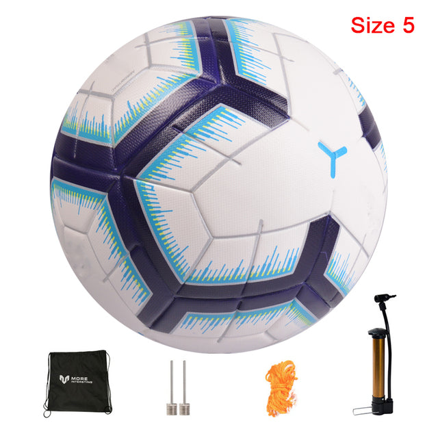 Russia Professional Size 4 Size 5 Football Premier PU Seamless Soccer Ball Goal Team Match Training Balls League futbol bola
