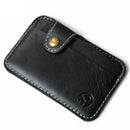 Retro Leather Credit Business Mini Card Wallet 2020 Convenient Man Women Smart Wallet Business Card Holder Cash Wallet Card Case