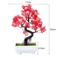 New Artificial Plants Pine Bonsai Small Tree Pot Plants Fake Flowers Potted Ornaments For Home Decoration Hotel Garden Decor