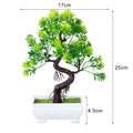 New Artificial Plants Pine Bonsai Small Tree Pot Plants Fake Flowers Potted Ornaments For Home Decoration Hotel Garden Decor