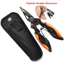 12.5cm Fishing Plier Scissor For Fishing Line Lure Cutter Hook Remover Stainless Steel Pliers Fishing Scissor Pliers Accessoris