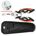12.5cm Fishing Plier Scissor For Fishing Line Lure Cutter Hook Remover Stainless Steel Pliers Fishing Scissor Pliers Accessoris